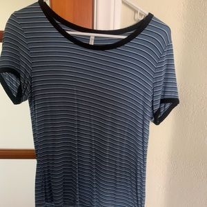 Cute striped baby tee